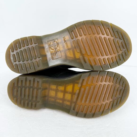 Dr. Martens Womens 1460 Pascal 8 Eye Boots EU 37 US 6 Black Leather GUC - Picture 9 of 12